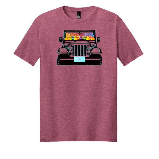 Awareness Pink Heather - DM108 - FRONT