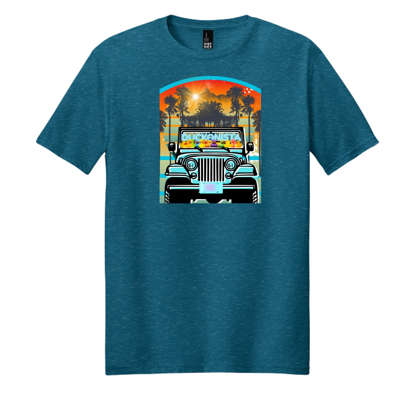 Deep Turquoise Fleck - DM108 - FRONT