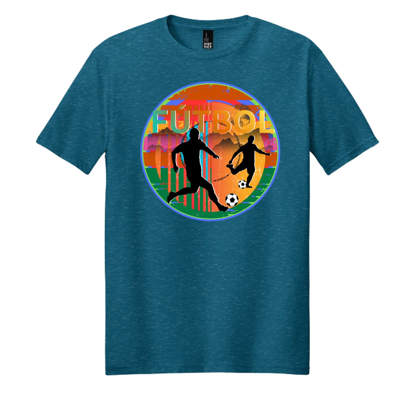 Deep Turquoise Fleck - DM108 - FRONT
