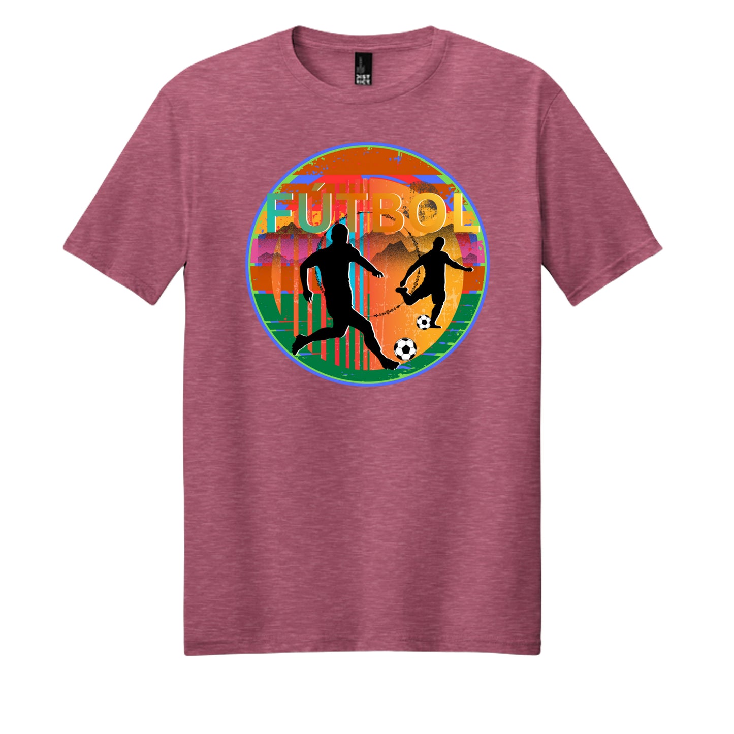 Awareness Pink Heather - DM108 - FRONT