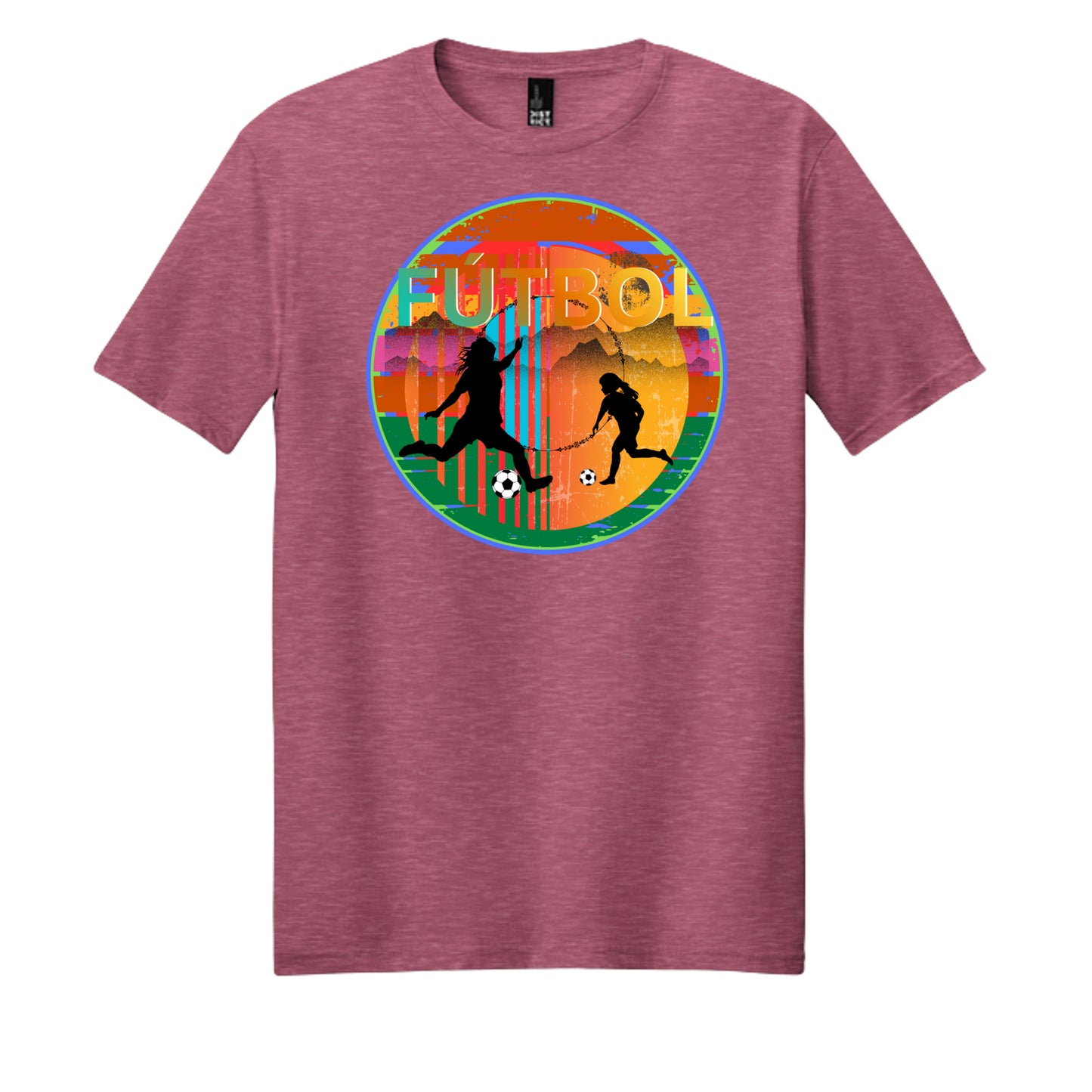 Awareness Pink Heather - DM108 - FRONT