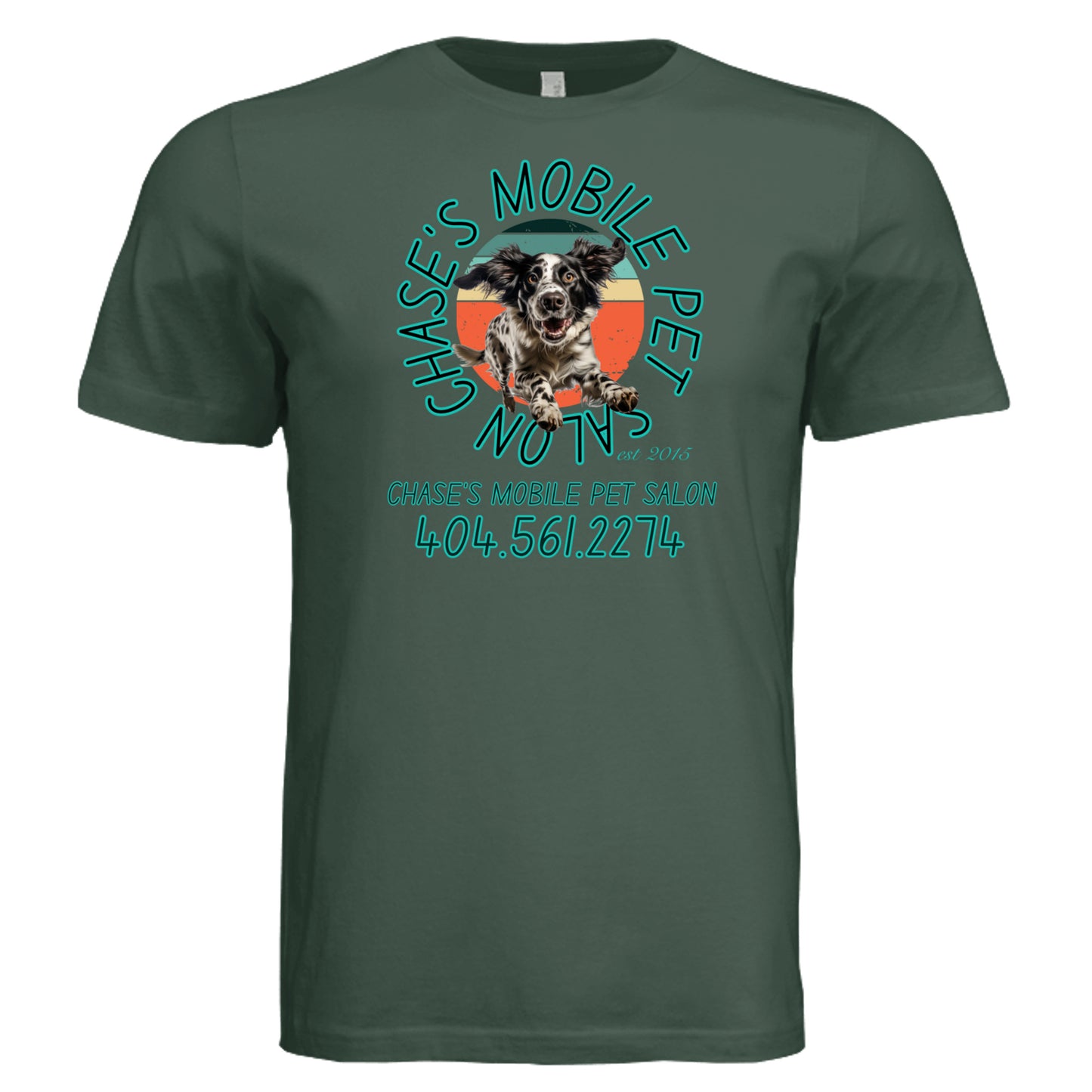 Solid Forest Triblend - 3413C - FRONT