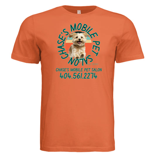 Solid Orange Triblend - 3413C - FRONT