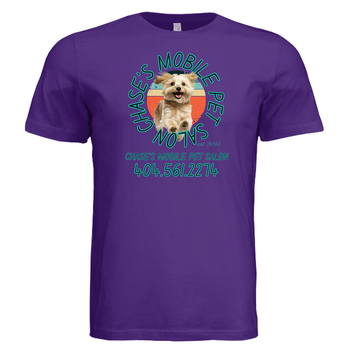 Solid Team Purple Triblend - 3413C - FRONT